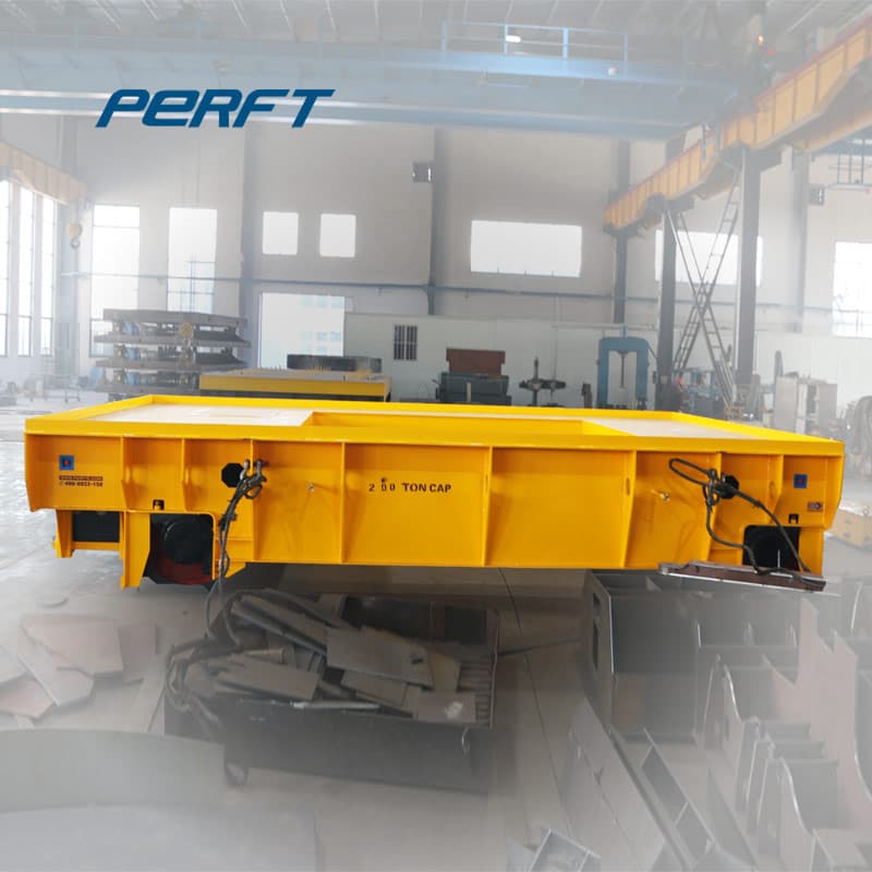 electric transfer cart for steel plant 50 tons